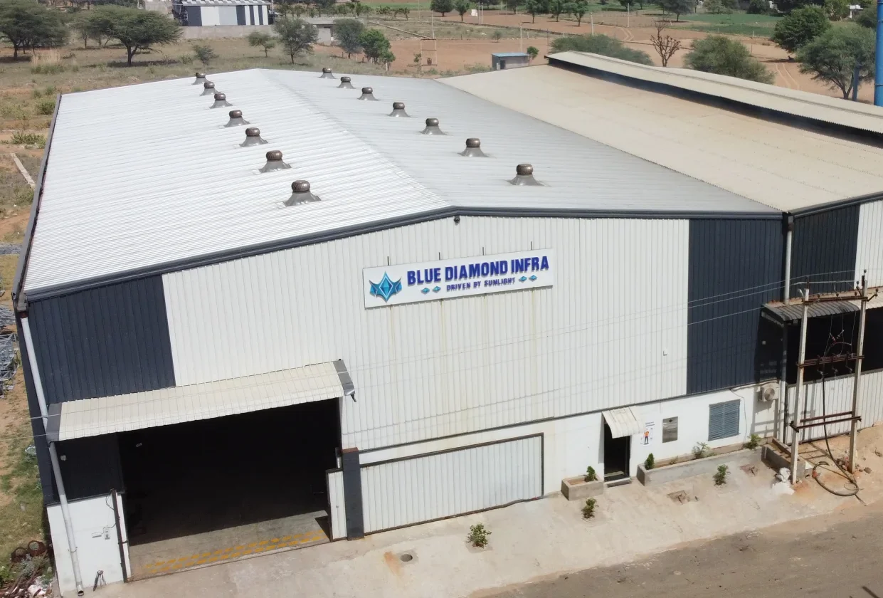 Blue Diamond Infra manufacturing facility