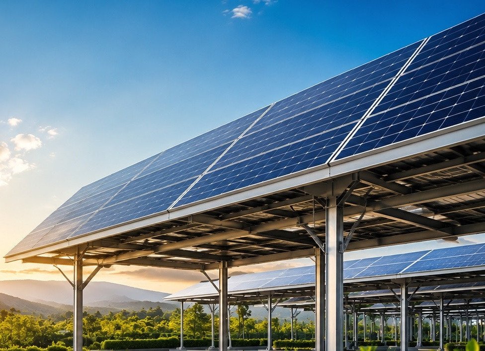 Solar infrastructure by Blue Diamond Infra