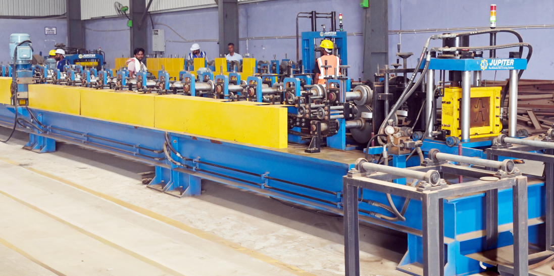 Blue Diamond Infra production machinery
