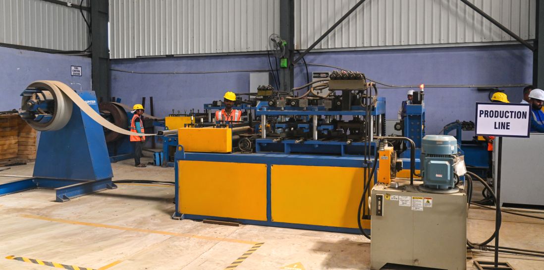 Hat Section Profile Machine